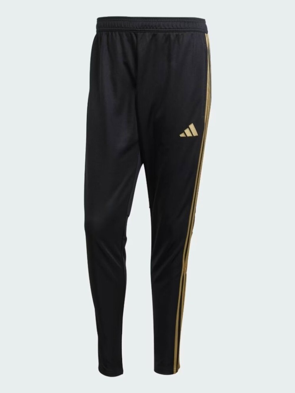 adidas Tiro 25 Essentials Training Pants - Black / Dark Gold - Size L - KA0583